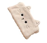 NIYANGLE Bandeau Cheveux Femme en Fibre de Polyester Léger et Flexible Design Mignon Oreilles de Chat pour Soins du Visage et Routine Quotidienne