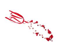 NIYANGLE Bandeau De Cheveux Pour Femme -tête à Fleurs Rouges Coiffe De Mariée Pour Mariage Accessoires De Cheveux Bandeau De Mariée