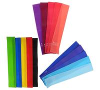 NIYANGLE Bandes Élastiques Colorées pour Chaise de Bureau - Lot de 15 Sangles TPE Flexibles et Résistantes - Fixation pour Pieds Agités en Milieu Scolaire et Professionnel, Accessoires