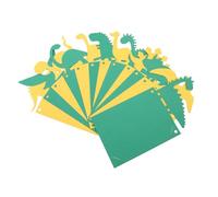 NIYANGLE Bannière Décorative Photo Dinosaure en Papier Jaune et Vert pour Fête Bébé, Affichage Solide des Souvenirs, Résistante la Décoloration, pour Anniversaire