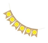 NIYANGLE Bannière en Lin à Queue D'hirondelle pour Décoration de Fêtes, Légère et Facile à Assembler, pour Sandales Femme Fête Tropicale Hawaïenne Couleur Aléatoire