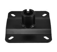 NIYANGLE Base de Fauteuil de Barbier 130x130 MM en Fer, Connecteur Robuste pour Chaise Hydraulique, Compatible Fauteuil de Coiffure pour Salons de Beauté