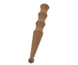NIYANGLE Bâton de Massage en Bois de Santal Vert - Masseur de Points de Pression pour Pieds et Dos - Outil de Réflexologie Plantaire Thaï Traditionnel - Acupression Profonde pour Relaxation