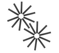 NIYANGLE Bâtonnets de Moxibustion sans Fumée 20 Pcs 1,8X13 CM en Charbon de Moxa Traditionnel pour Salon et Usage Domestique, Bandes de Moxa aux Herbes Naturelles pour Relaxation et