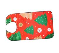 NIYANGLE Bavoir pour Adultes Lavable Forme de Sapin Bavoir Anti-bave Protection pour Vêtements de Patient