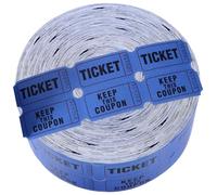 NIYANGLE Billets Rouges Rouleau Tickets Numérotés pour Événements Fêtes et Loteries Tickets Pratiques à Découper pour Tirages Au Sort et Récompenses