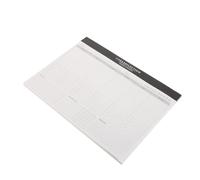 NIYANGLE Bloc-notes Hebdomadaire à Écrire Organiseur de Tâches et Planning Travail École Carnet To-do List Polyvalent pour Gestion des Objectifs et Suivi des Progrès