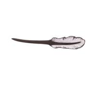 NIYANGLE Bois Anciennes Épingles à Cheveux Vintage Accessoires Chinois Avec Design Contemporain Pour Chignons Et Coiffures Plume Violette Ornée
