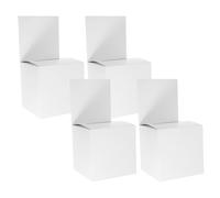 NIYANGLE Boîte à Dons Multifonctionnelle en Carton 4 Pcs Urne à Bulletins de Vote et Boîte de Tombola pour Fête et Réunion et Collecte de Fonds Pratique pour Événements et Jeux