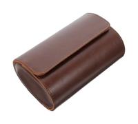 NIYANGLE Boîte à Montres Portable PU Emplacements Étui de Rangement Compact et Organisateur de Montres pour Voyage et Usage Quotidien Coffret Pratique et Résistant Homme et Femme