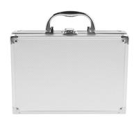 NIYANGLE Boîte à Outils Aluminium Portable Verrouillable Mallette de Rangement Multifonction Robuste Valise de Transport pour Outils Mécaniques et Lampes Torches