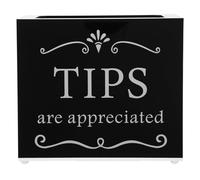 NIYANGLE Boîte à Pourboires en Acrylique Transparent Verrouillable Format Moyen pour Restaurants Bars et Collectes de Dons Boîte à Suggestions Sécurisée pour Tirages au Sort et