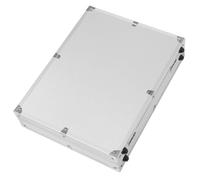 NIYANGLE Boîte Aluminium Multifonction Portable avec Fermeture de Sécurité Boîte à Outils et Rangement Valise Légère pour Maison Bureau et Voyage