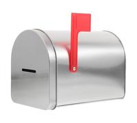 NIYANGLE Boîte Aux Lettres Métal Robuste pour Extérieur Boîte Tinplate Miniature pour Lettres pour Jeux Imitation et Collecte de Cartes de Saint-Valentin