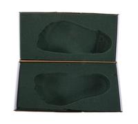 NIYANGLE Boîte de Moulage de Pied Mousse Haute Précision pour Semelles DIY Contours Clairs Matériau Confortable Moulage Rapide pour Chaussures et Santé Du Pied