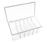 NIYANGLE boîte de rangement pour les cils outil organisateurs matériel Bureau comptoir organisateur d'extensions de cils support de stockage d'extension de cils support porte-cils Acrylique