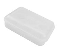 NIYANGLE Boîte Gardien D'oeufs Oeuf Clair Présentoir à Oeufs Casier à Oeufs Pour Réfrigérateur Cas De Stockage D'oeufs Coquetier Pour Réfrigérateur À Pied Étagère Blanche Voyage Plastique