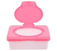 NIYANGLE Boîte Lingettes Rechargeable Compacte avec Couvercle Rangement Résistant et Facile à Nettoyer pour Lingettes Humides à Usage Domestique Bureau et Voyage Capacité Élevée