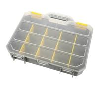 NIYANGLE Boîte Rangement Outil Portable Haute Capacité avec Séparateurs Amovibles Organisateur Visserie et Mallette Multifonction PP Sécurisée et Résistante