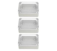 NIYANGLE Boîtier D'alarme Extérieur Étanche avec Couvercle Transparent, Structure Modulaire Extensible en Plastique Abs, Protection Déformation et Décoloration, pour Usage