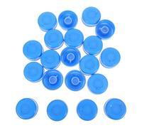 NIYANGLE Bouchon de Bidon D'un Gallon en Plastique Bleu 20 Pièces Installation Simple et Fermeture Étanche, Couvercle à Visser Cuisine et Usage Domestique