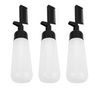 NIYANGLE Bouteille Applicateur De Capillaire Avec Peigne Intégré Flacon De Précis Pour Racines De Cheveux Application Facile Huiles Produits De Soins Capillaires Outil De Coloration Et