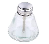 NIYANGLE Bouteille en Verre Épais 180Ml pour Nettoyage Distributeur et Pratique Accessoire de Beauté pour Maison et Magasin pour Démaquillant et Produits