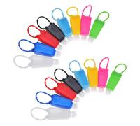 NIYANGLE Bouteilles à Main Vides 20 Pièces 30 ML Étanches Portables Flacons Souples De Voyage pour Lotions Gel Bain Paquet à Dos Ceinture