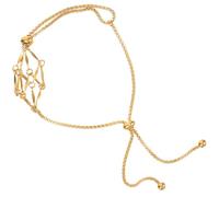 NIYANGLE Bracelet Ajustable en Acier Inoxydable pour Femme, Design Délicat Tissé en Maille, Flexible et Robuste, Usage Quotidien et Anniversaire