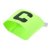 NIYANGLE Brassard de Capitaine de Football Professionnel Élastique Fluorescent Vert, Brassard Anti-Usure pour Matchs et Entraînements, Accessoire Extérieur Pratique pour Équipes de