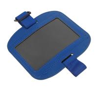 NIYANGLE Brassard Porte-badge Horizontal Bleu Étanche pour Bureau et Travail Protège-cartes Compatible Cartes Id et Crédits Confortable et Pratique pour Infirmières et Employés