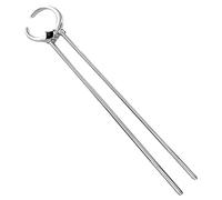 NIYANGLE Brosse à Cheveux Avec Strass Forme De Croissant Accessoire Élégant Pour Chignon Pour Femmes Filles Parfait Pour Occasions Formelles Et Informelles