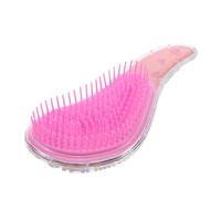 NIYANGLE Brosse à Cheveux Douce Démêlante Portable pour Petites Filles 1 Petit Modèle Anti-nœuds Cheveux Secs et Mouillés Usage Maison Cœur Oiseau Rose