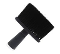 NIYANGLE Brosse de Nettoyage pour Coiffeurs Fibres Synthétiques Balai à Cheveux pour Nettoyage des Cheveux Cassés Noir