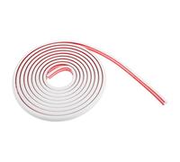 NIYANGLE Cache-câbles Auto-adhésif Transparent pour Sol Gaine PVC Protection Discrète et Organise Les Fils pour Maison et Bureau