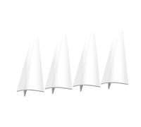 NIYANGLE Cache-fentes en Silicone Flexible pour Plan de Travail Cuisine, Lot de 4 Pièces Résistantes la Chaleur, Faciles à Découper, Protection Pratique pour Cuisinière et Comptoir