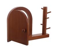 NIYANGLE Cache-interrupteur en Bois Massif Petite Taille pour Prise Murale, Plaque Décorative avec Motif Bois Naturel, Protection Murale Fonctionnelle pour Intérieur, pour Chambres