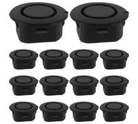 NIYANGLE Caches Ronds en Caoutchouc pour Trous de Pare-Chocs Lot de 20 Bouchons pour Voitures et SUV, Protection Extérieure pour Trous de Radar de Recul et Pare-Chocs Arrière