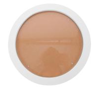 NIYANGLE Cadre Photo Rond Familial : Cadre Mural de 35,5 cm (14 Pouces) pour Présenter Vos Broderies Au Point de Croix Terminées - Porte-Photo Décoratif Blanc