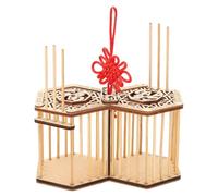 NIYANGLE Cage à Sauterelles Portable, Cage en Bambou et Cuivre, Mini Boîte, Petite, Créative, pour Observer les Sauterelles de Près, pour Garçon et Filles et Garçon et Filles