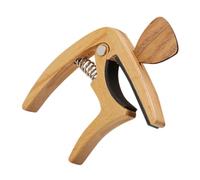 NIYANGLE Capodastre en Bois avec Médiators pour Guitares Électriques et Acoustiques, Design Compact et Réglage Facile, pour Enregistrements et Séances de Pratique