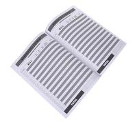 NIYANGLE Carnet de Suivi Budgétaire Mensuel Rose Bloc-notes Planificateur de Factures 1 Exemplaire Organisateur Financier Liste de Contrôle Paiements, Suivi Dépenses et Tableau