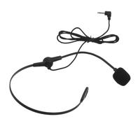 NIYANGLE Casque Micro Portable Noir Amplification Claire et Microphone Cravate Filaire pour Présentation et Guidage Touristique
