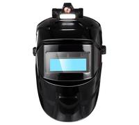 NIYANGLE Casque Soudure Solaire Portable avec Grand Écran et Couleur Réelle Cagoule de Protection Ajustable pour Soudage Arc Meulage et Polissage