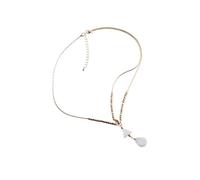 NIYANGLE Chaîne De Front Bohème Pompon Dorée Ajustable Femme Fille Mariage Anniversaire Présent