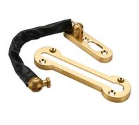 NIYANGLE Chaîne Extrudée de Porte en Alliage de Zinc Sécurise la Porte Intérieure Loquet Robuste et Fixations, pour Appartement et Motel
