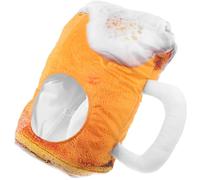 NIYANGLE Chapeau de Chope de Bière en Peluche, Ambiance Bavaroise