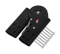 NIYANGLE Charnière Aluminium pour Échelle Pliante Accessoires Robustes de Connexion avec Verrou de Sécurité Remplacement pour Échelle Télescopique et Escabeau Articulation Coudée avec Vis