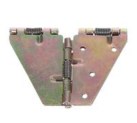 NIYANGLE Charnières Pliantes Métalliques Petites pour Table à Manger 180° en Fer, Charnières de Trappe Robustes pour Meubles Pliants, Accessoires Industriels pour Plateau Rabattable