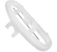NIYANGLE Cintre Défroisseur Pliable pour Défroisseur Vapeur à Domicile en Plastique Blanc Léger Support Portable Multifonction pour Vêtements et Serviettes